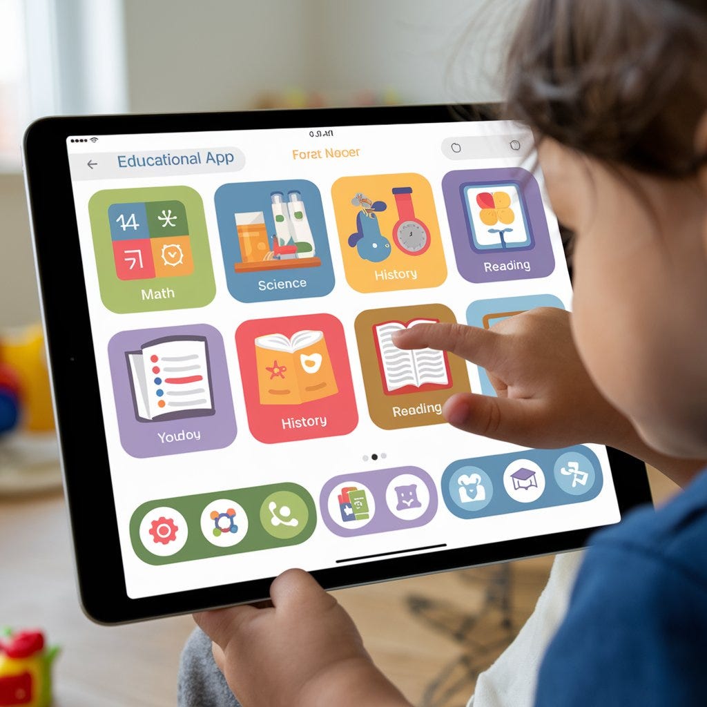 Apps educativos para crianças