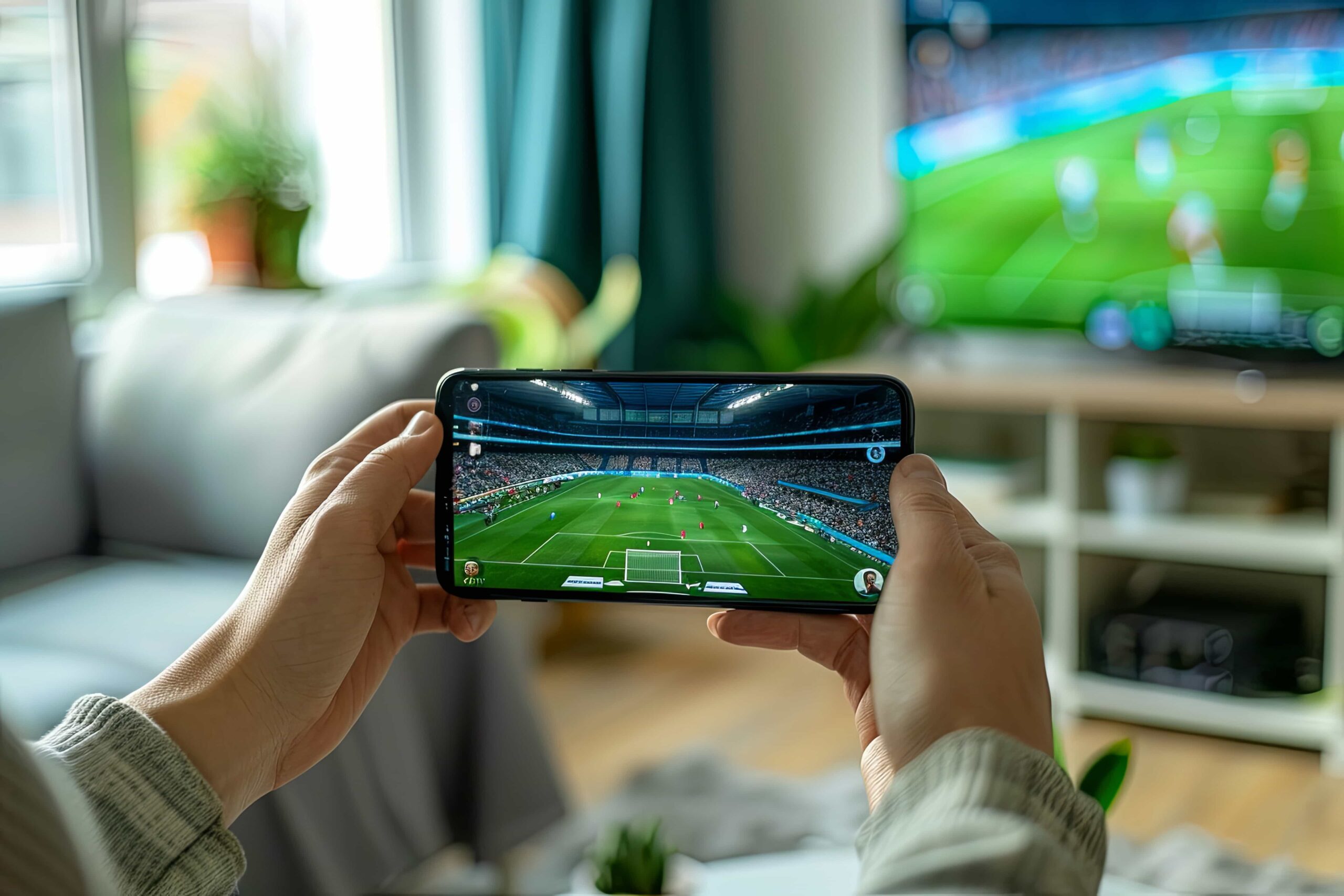 Como assistir futebol ao vivo pelo celular?